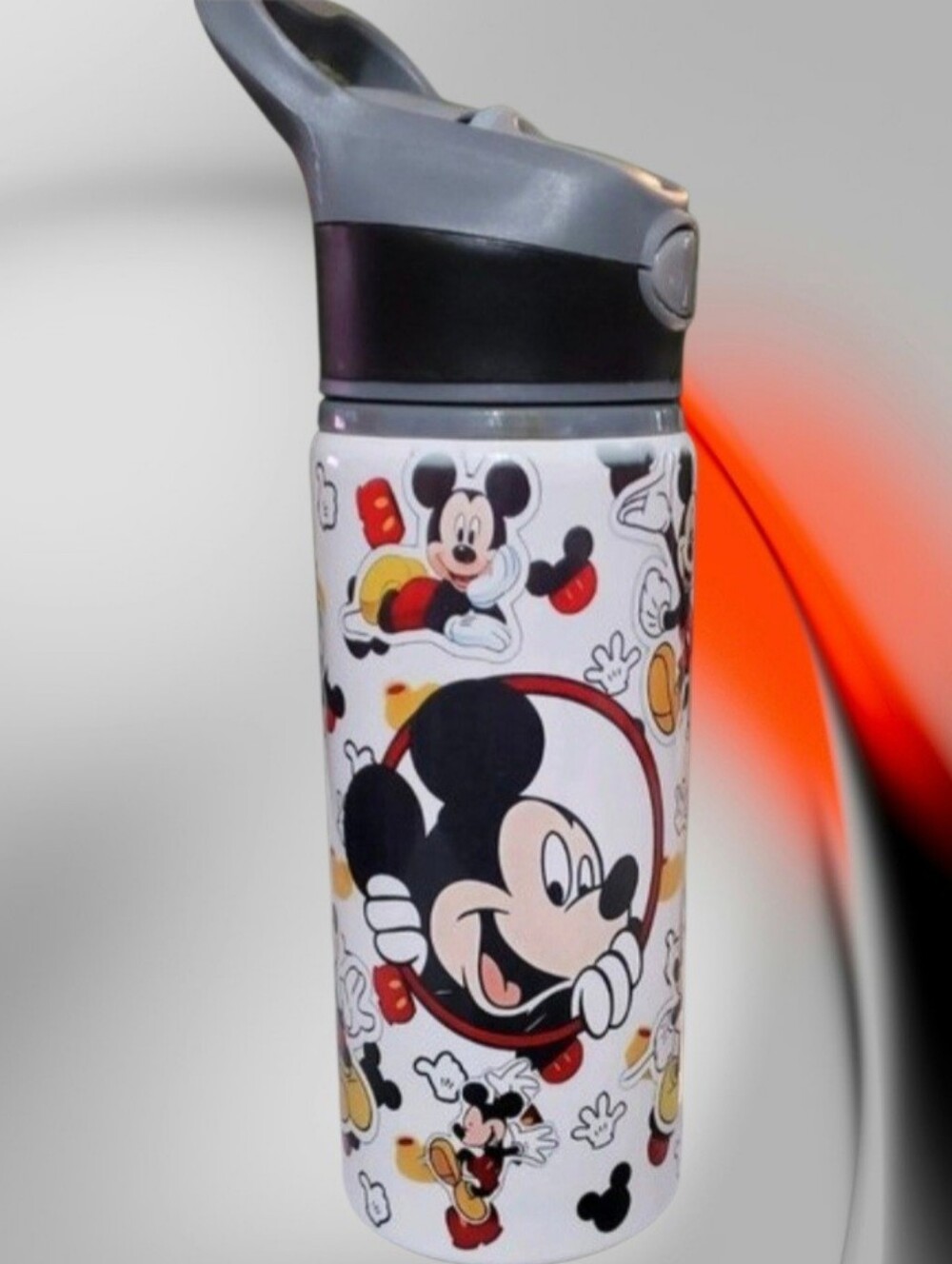 Mickey Mouse "Stickers" 20 oz Sport Water Bottle 🎉sale